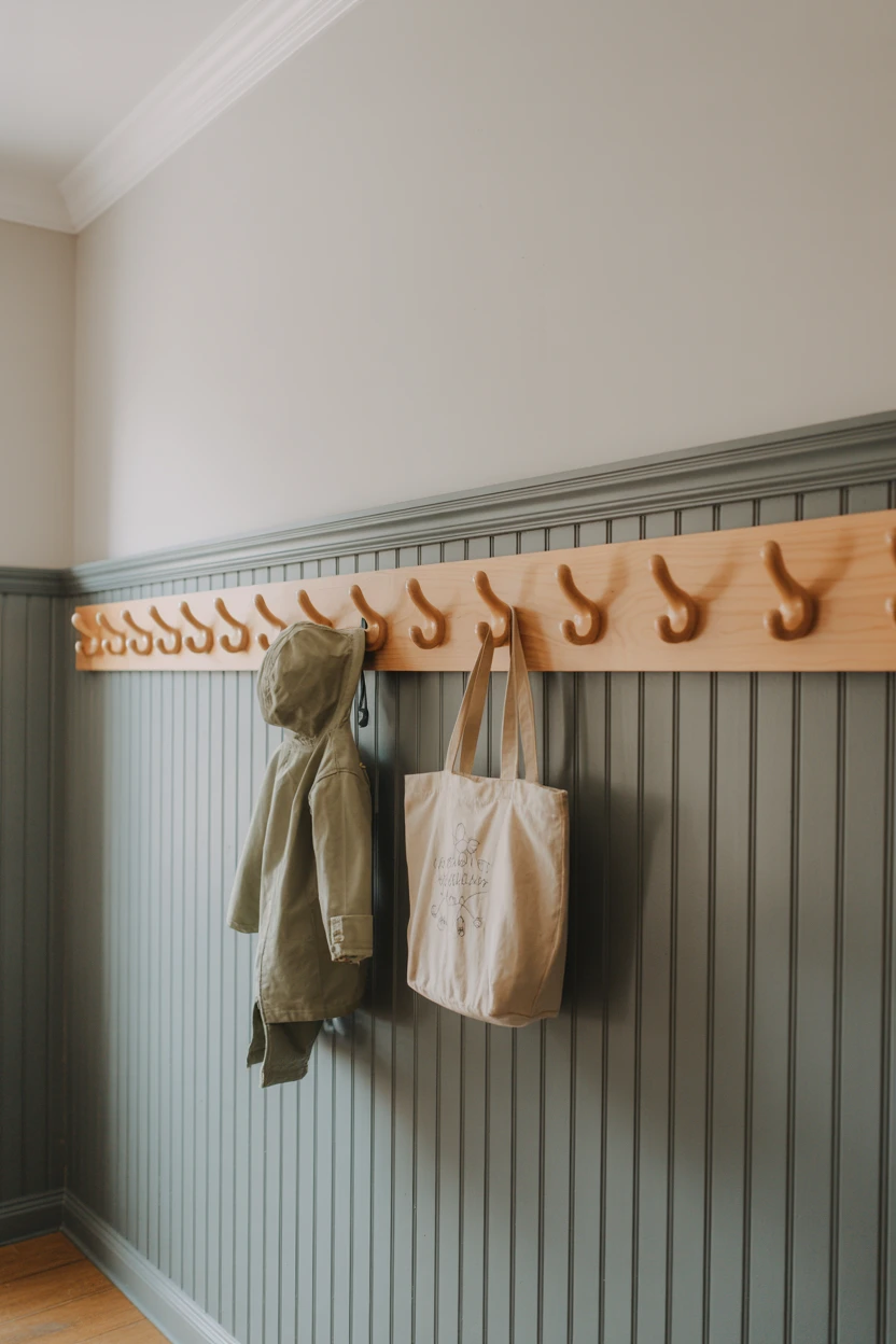 Use Peg Rail as a Functional Cap