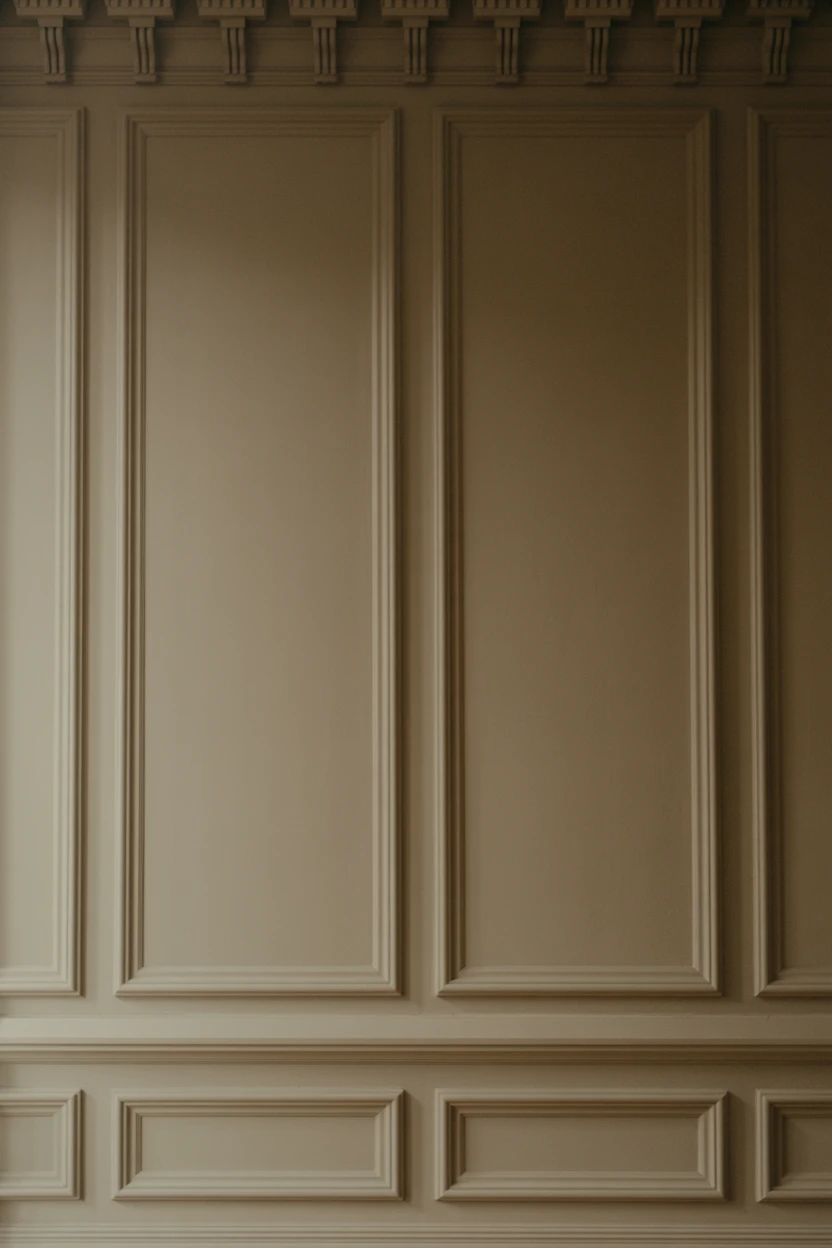 Use Large-Scale Picture Frame Molding