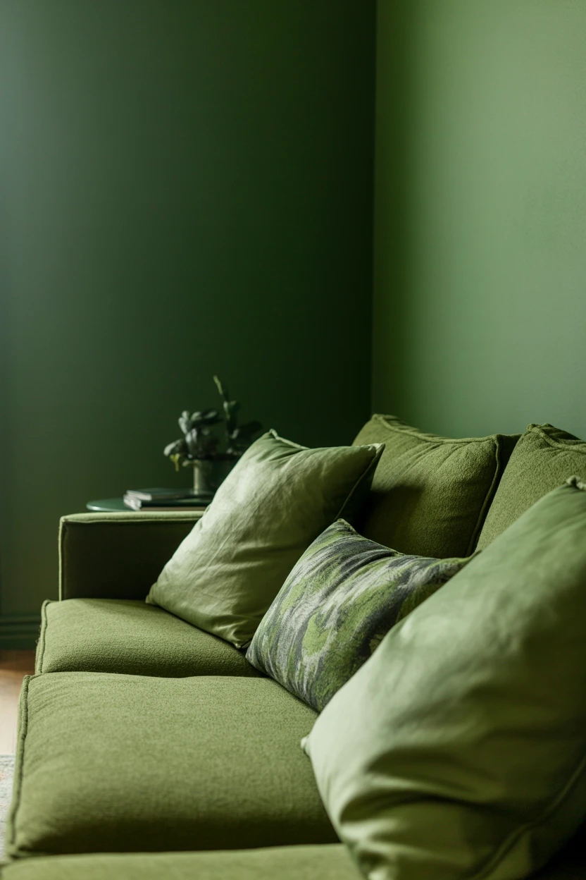 Layer Different Shades of Green for a Tonal Look