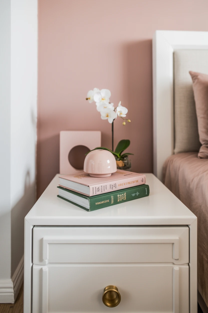 Use Lacquered White Furniture for a Polished Finish