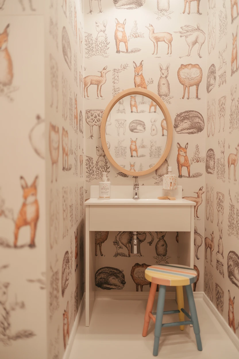 Playful and Whimsical Animal Print