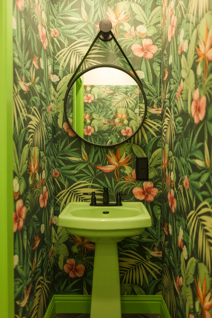 Bold and Lush Tropical Print