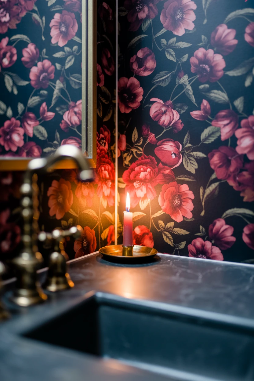 Moody and Romantic Dark Florals