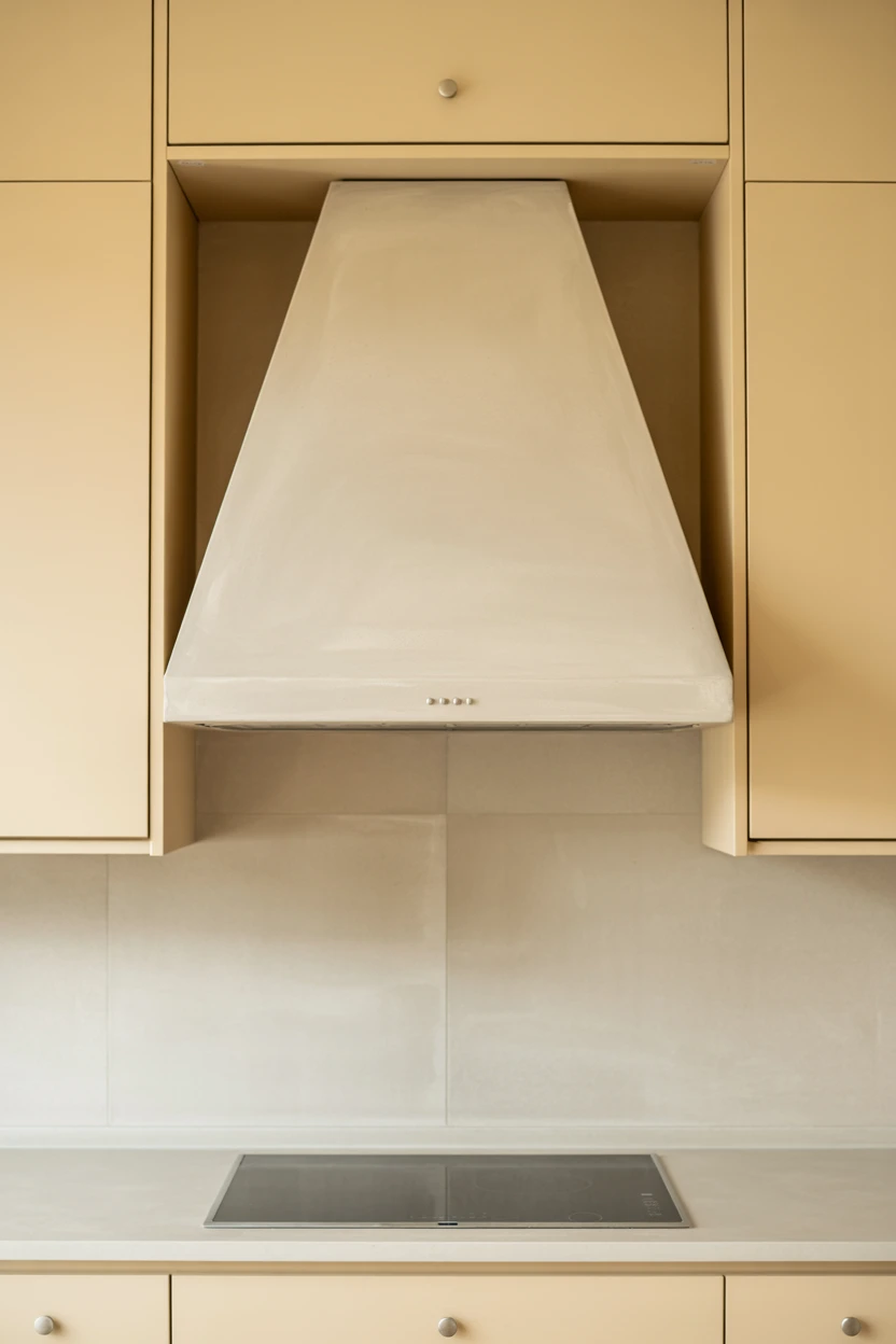 A Minimalist Range Hood