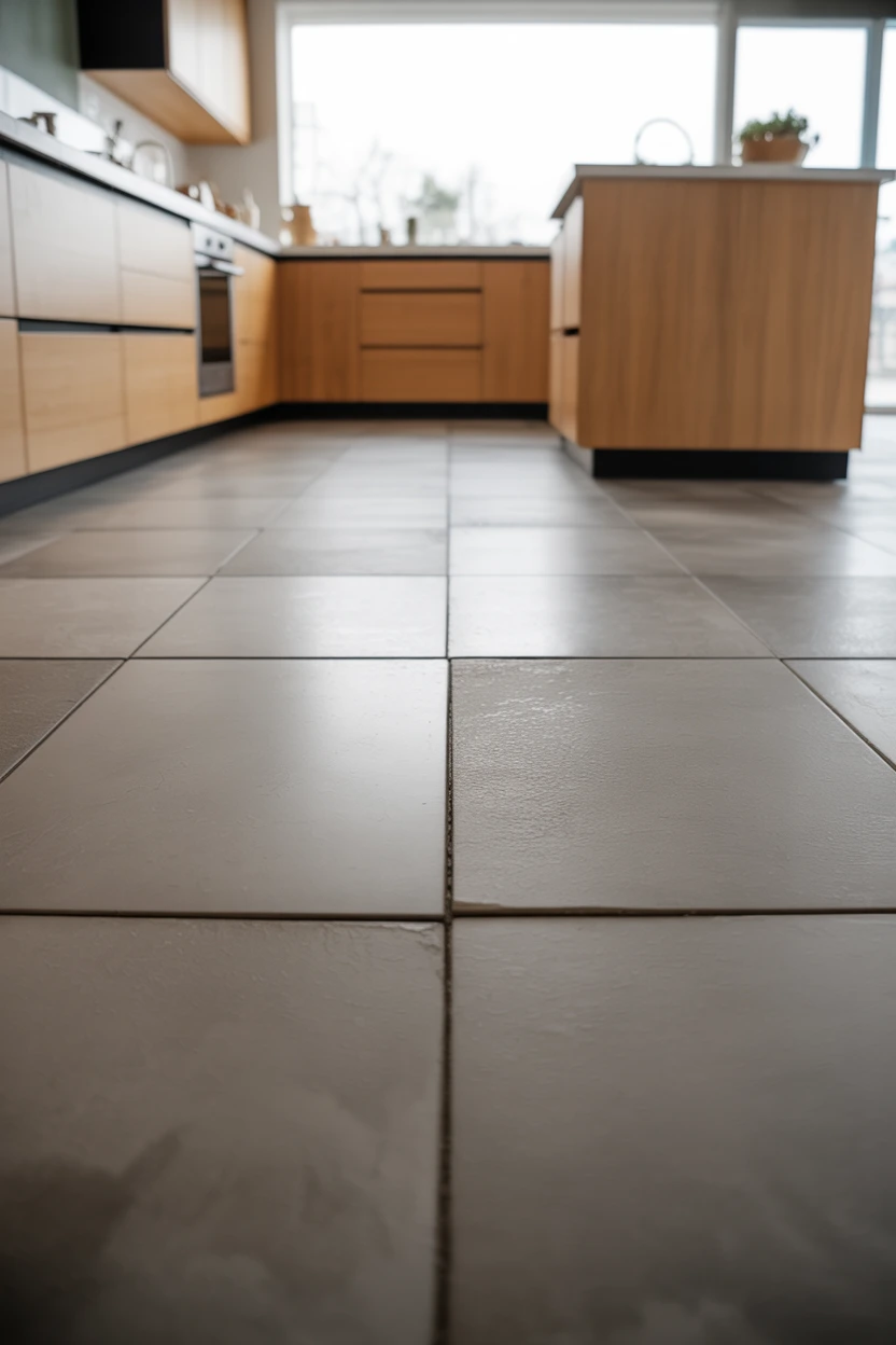 Large Format Tile Flooring