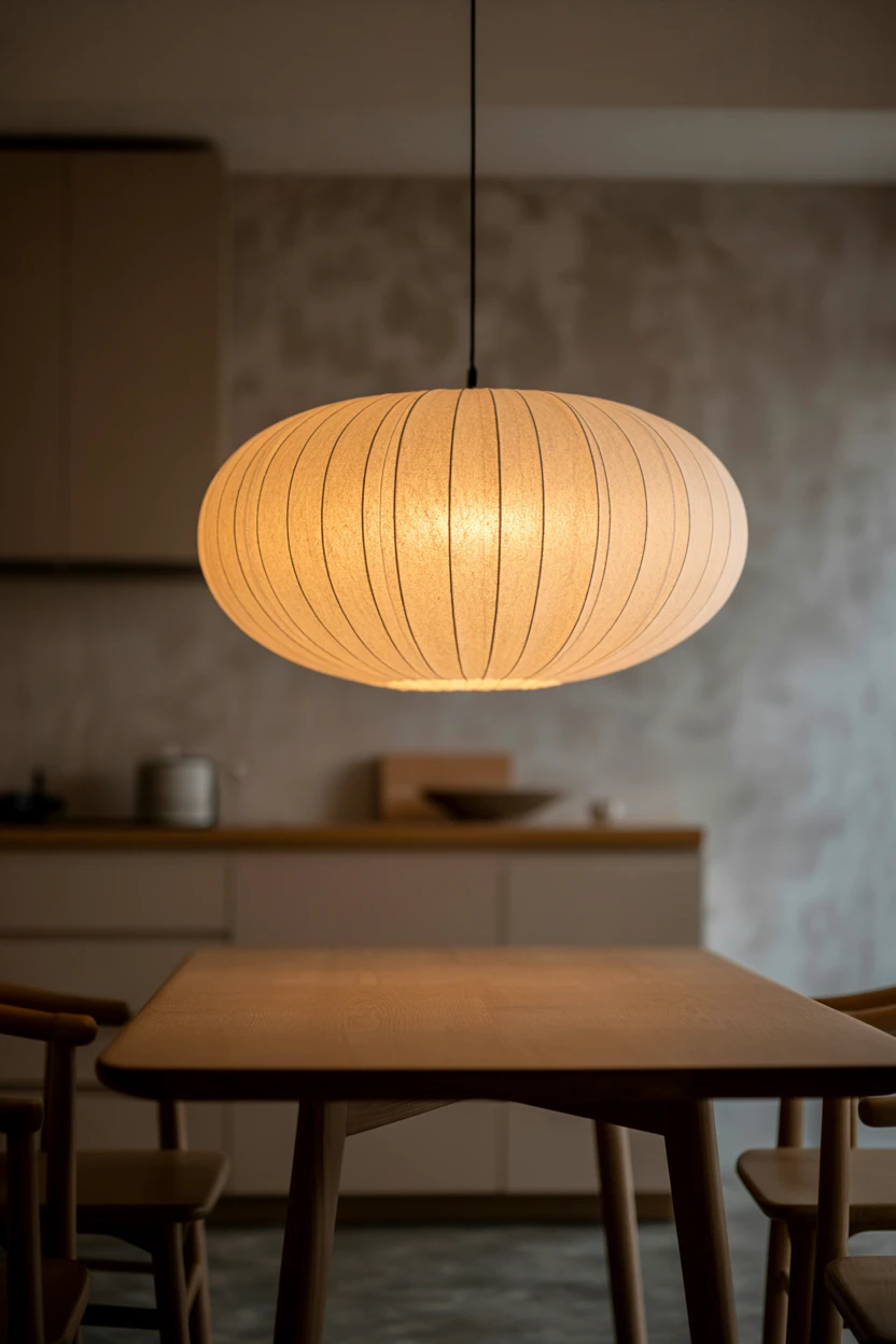 Washi Paper Pendant Lighting