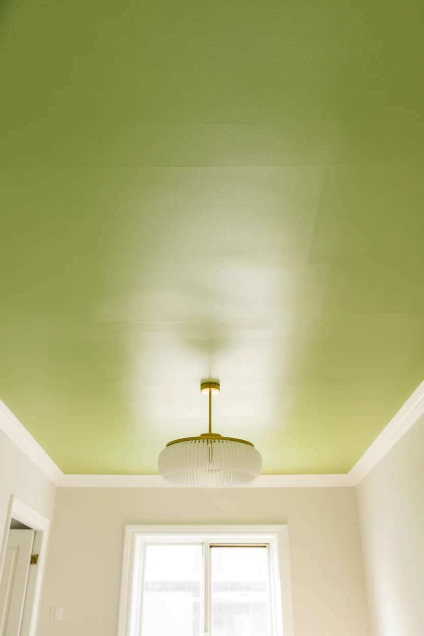 A Surprising Painted Ceiling