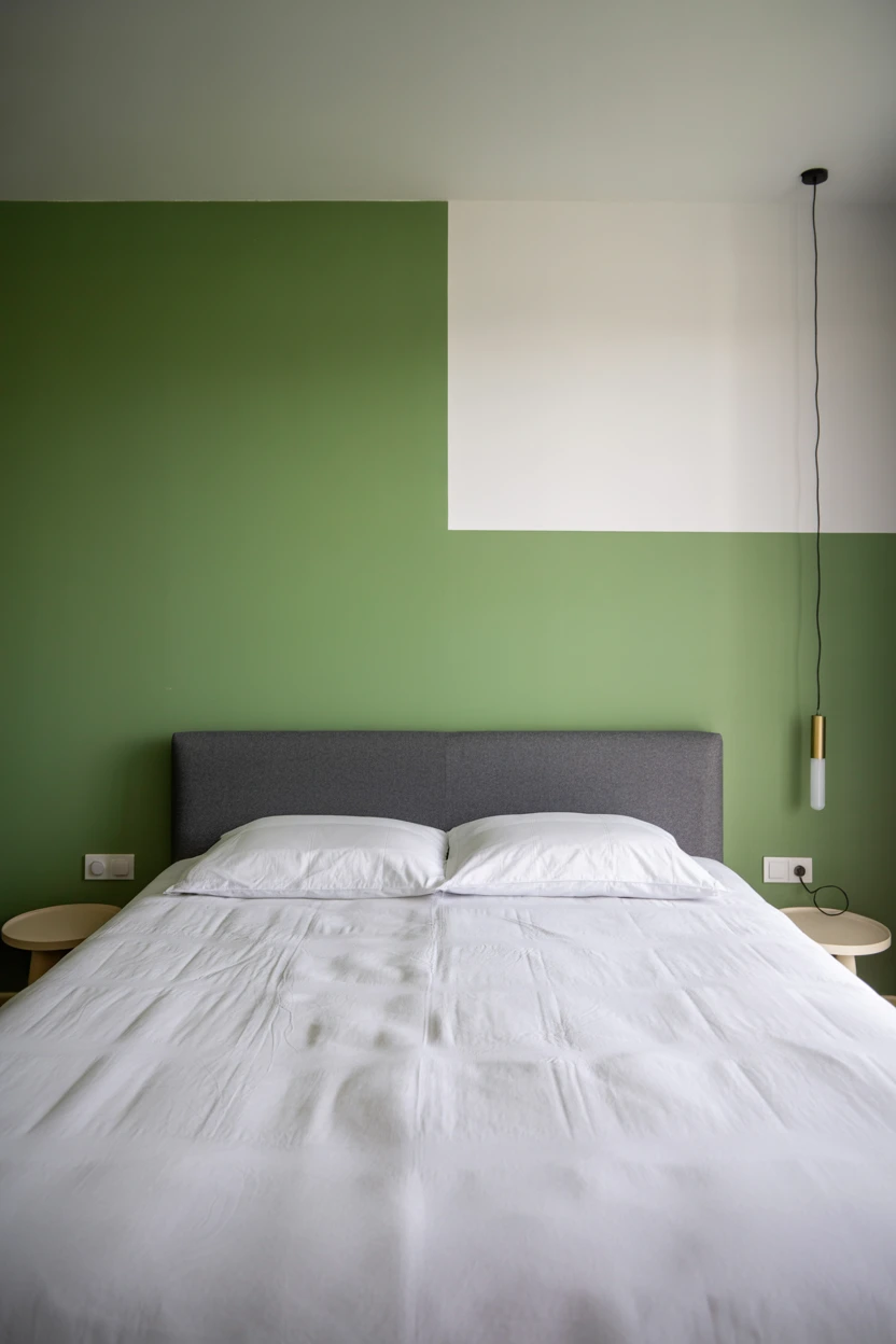 Modern Color Block Wall