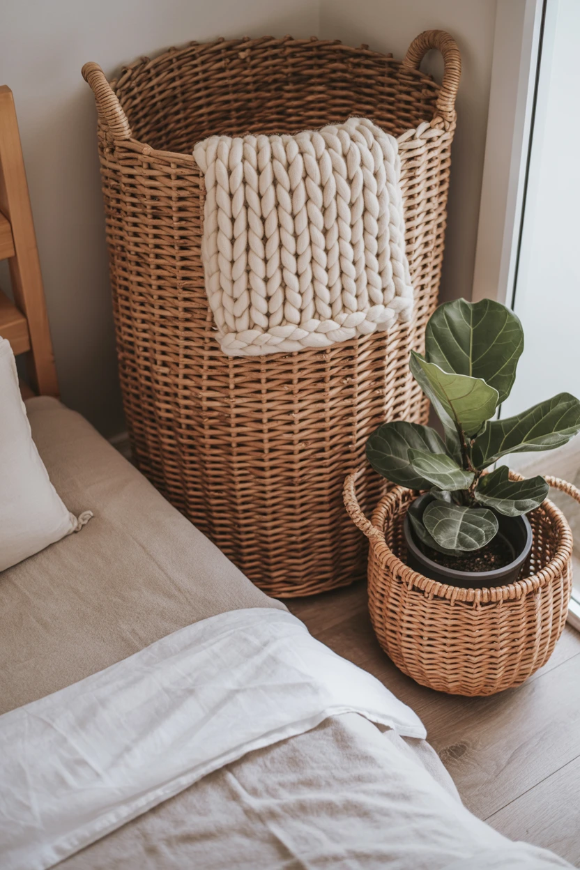 Wicker Baskets for Stylish Storage