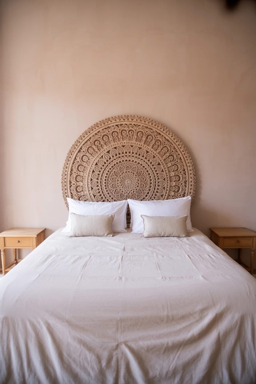 A Statement Headboard