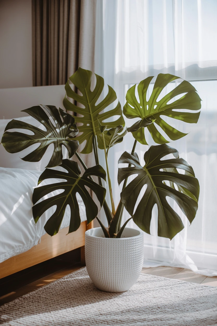 A Large, Leafy Statement Plant