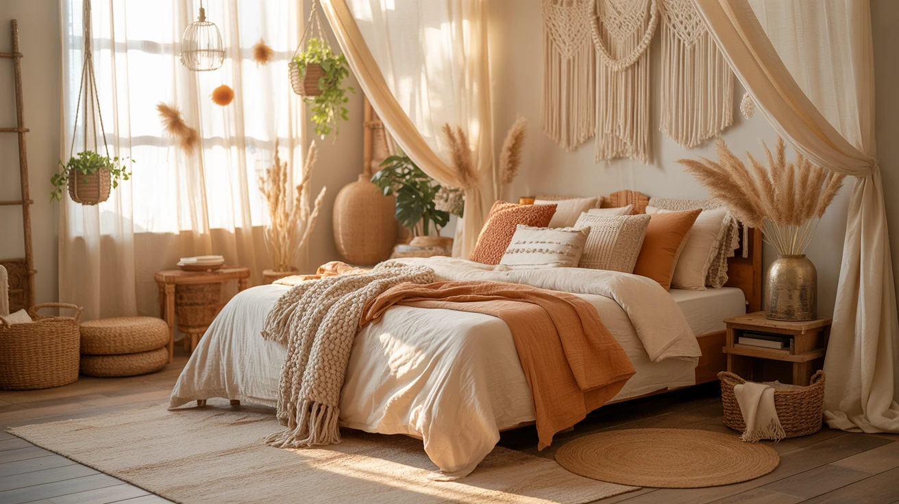 24 Dreamy Boho Bedroom Ideas for Perfect Apartment Decor