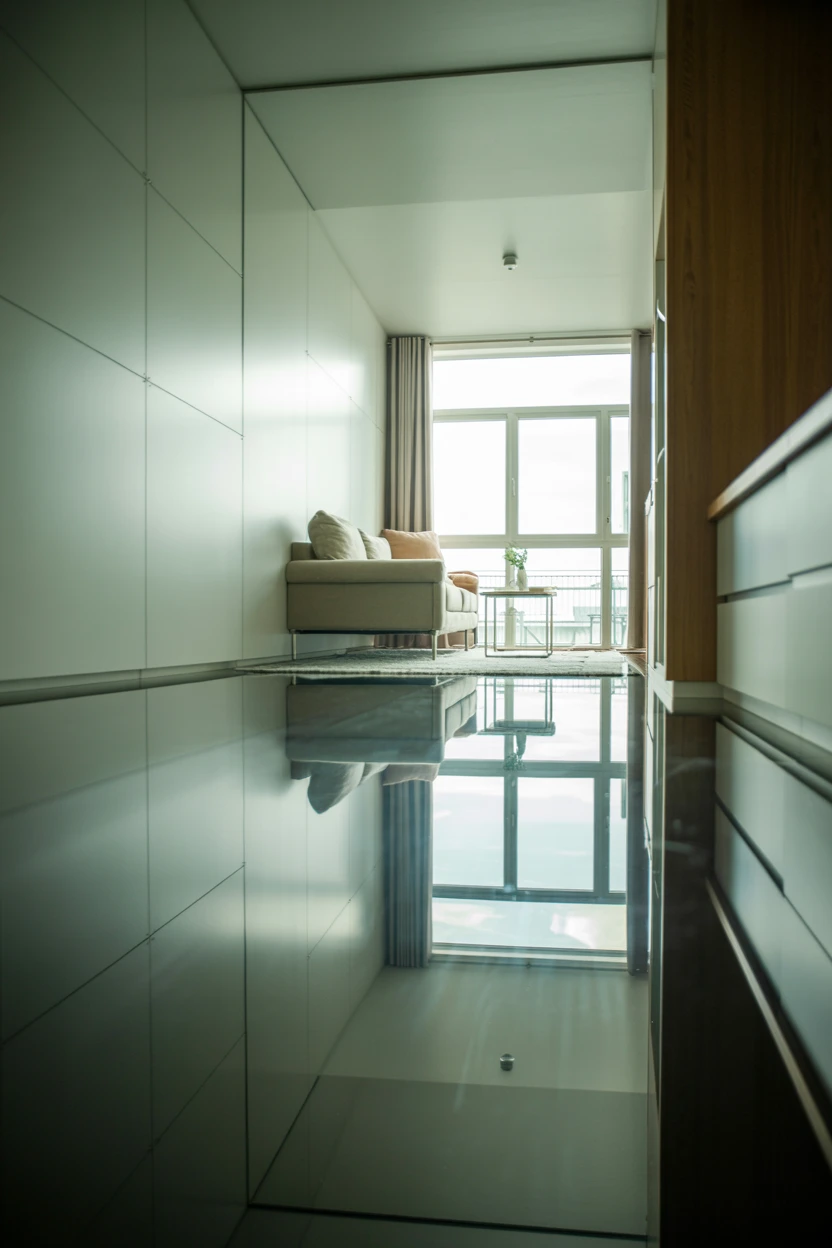 The Mirrored Wall Illusion