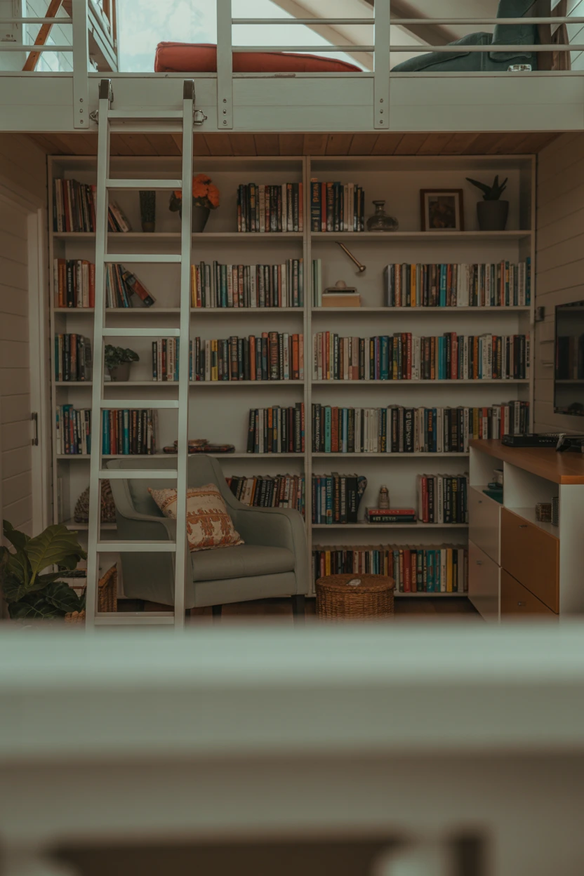 The Floor-to-Ceiling Bookshelf Wall
