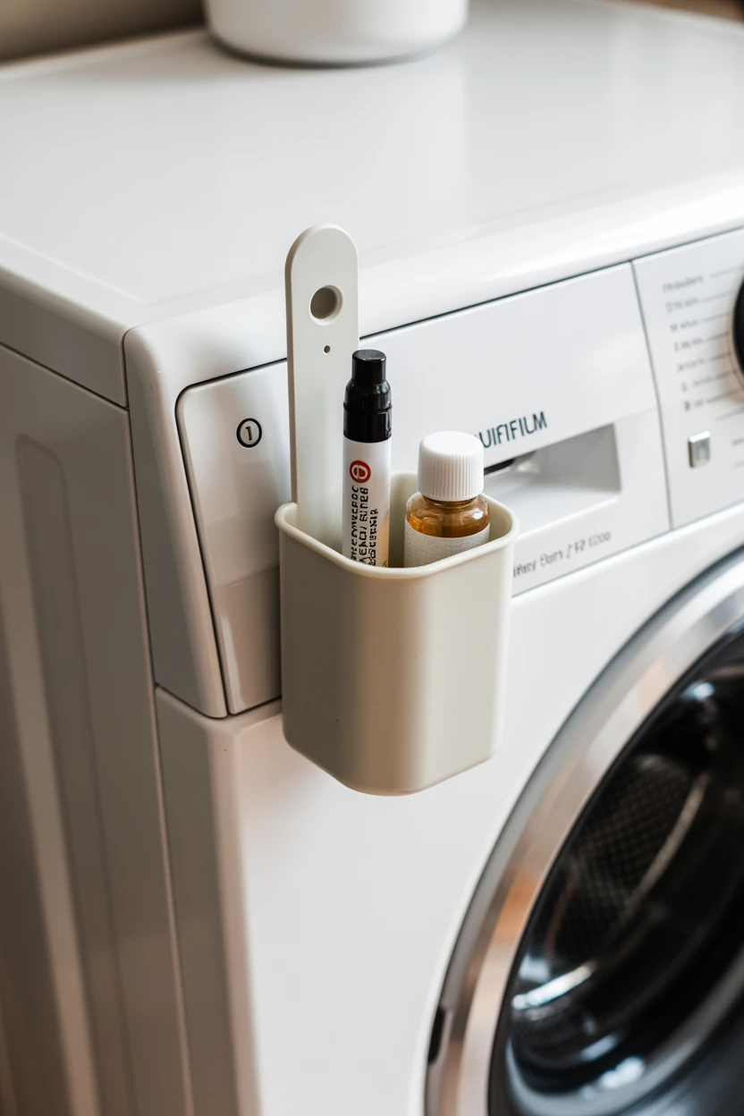 Use Magnetic Containers on the Side of Your Machines