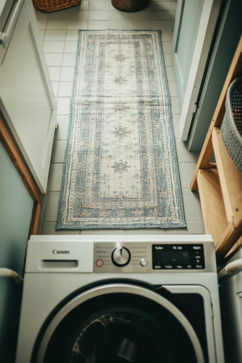 Add a Rug to Define the Space and Add Warmth