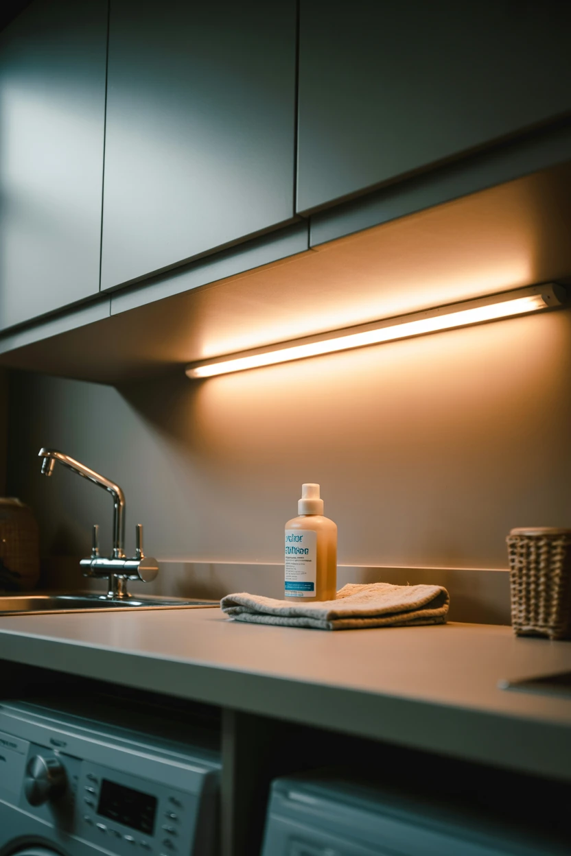 Install Under-Cabinet LED Lighting for Task Illumination