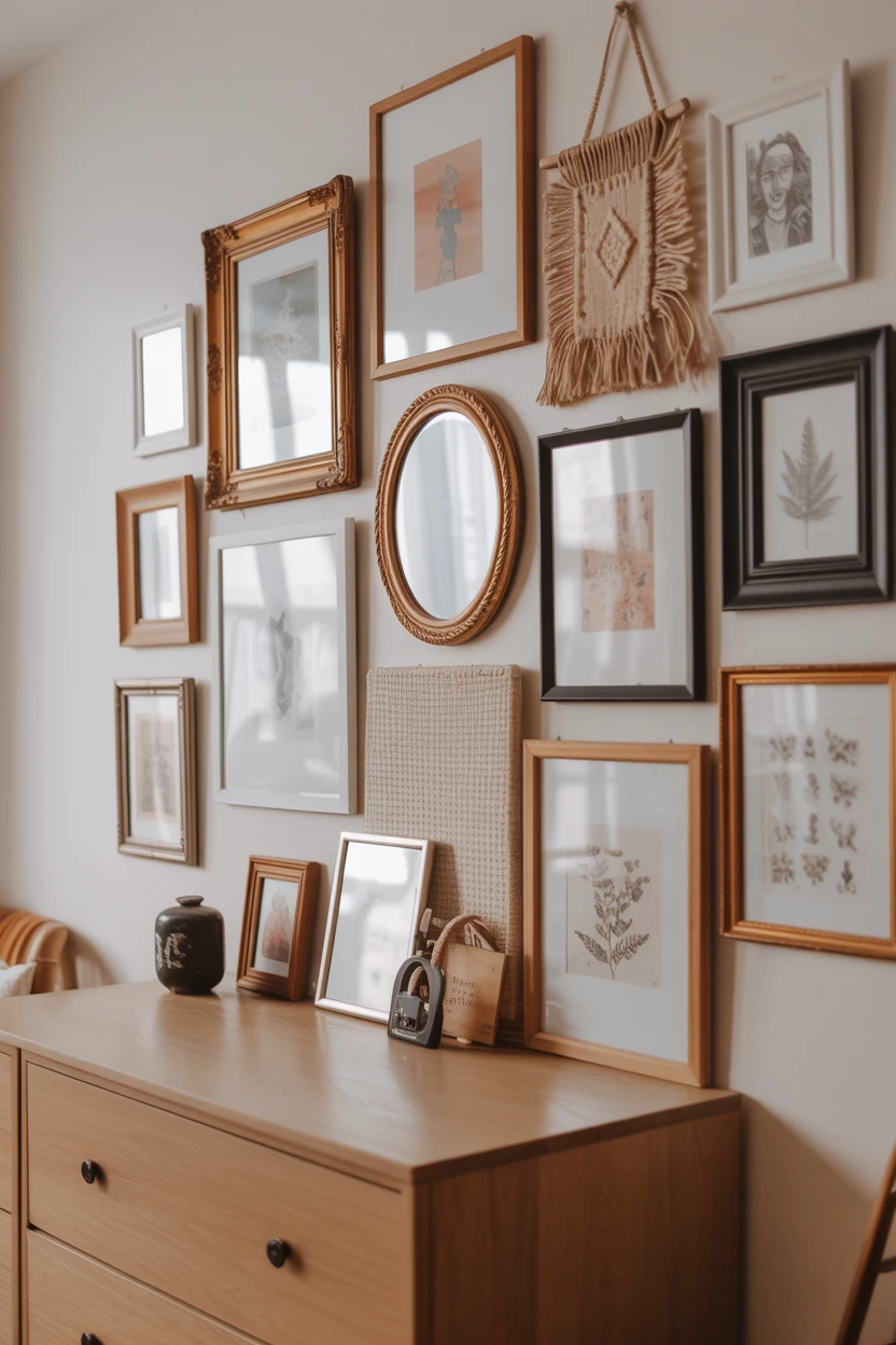 An Eclectic Gallery Wall