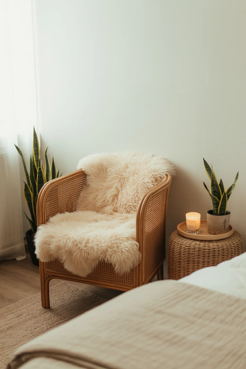 Wicker and Cane Accent Furniture