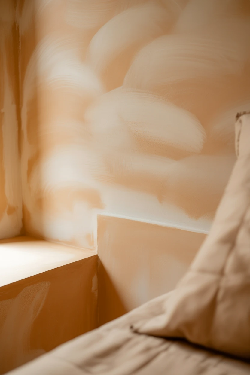 A Soft, Textured Wall Treatment