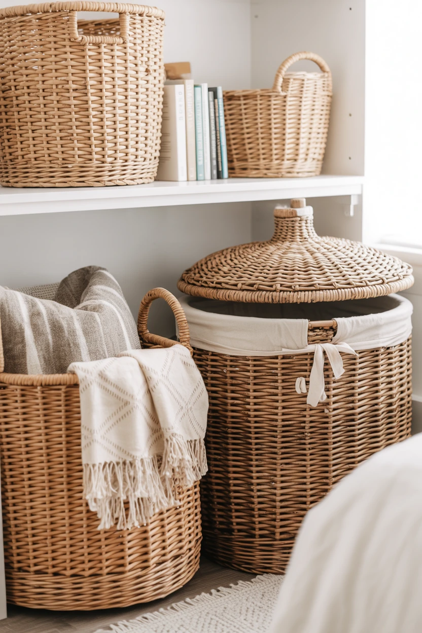 Woven Baskets for Stylish Storage