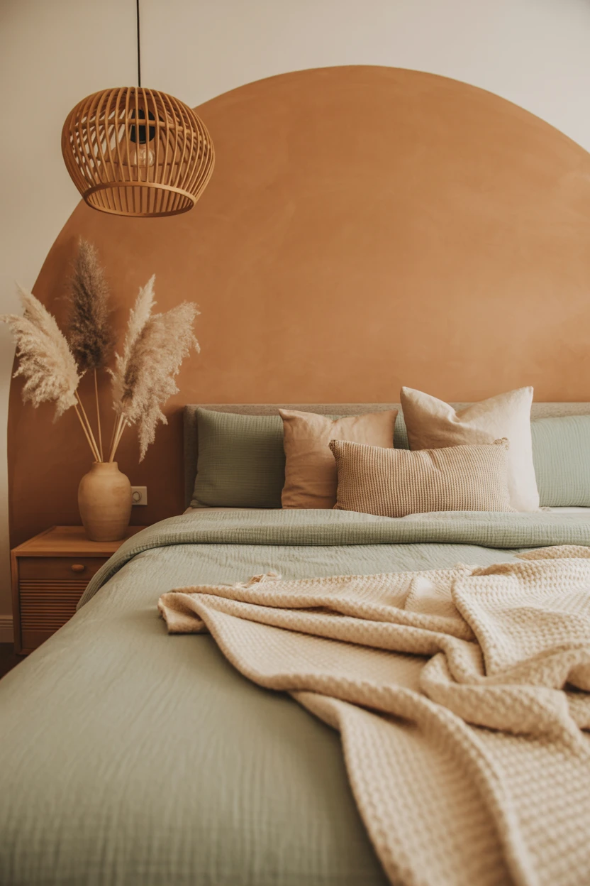 An Earthy Terracotta and Sage Palette