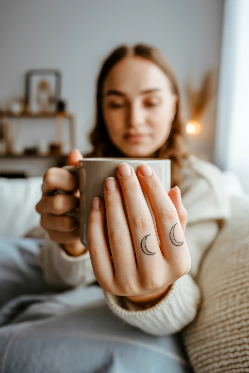A Tiny Crescent Moon at the Base of the Thumb