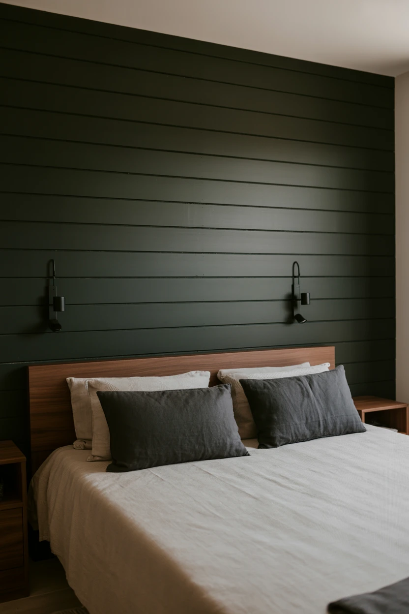 Install Vertical Shiplap Paneling on an Accent Wall