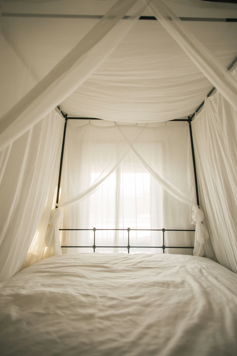Add a Canopy for a Dreamy, Romantic Vibe