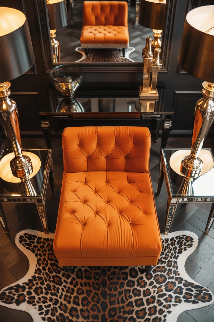 Hollywood Regency with Animal Print