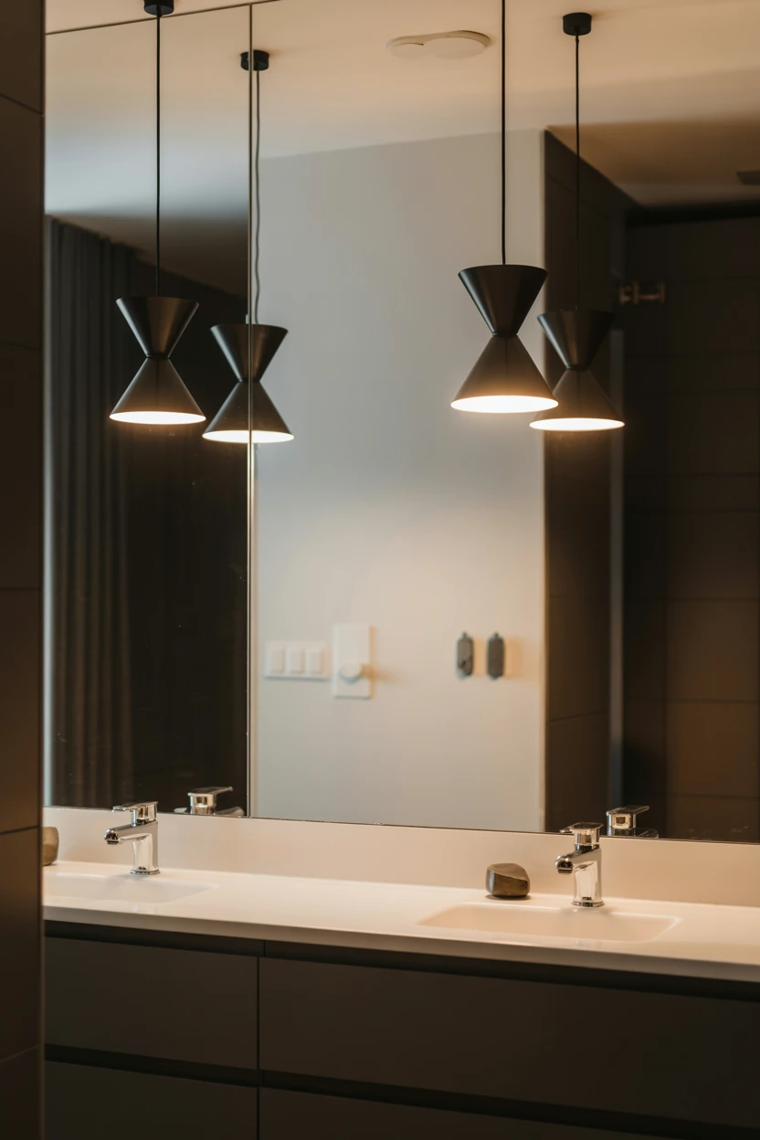 Sleek Black Pendant Lighting