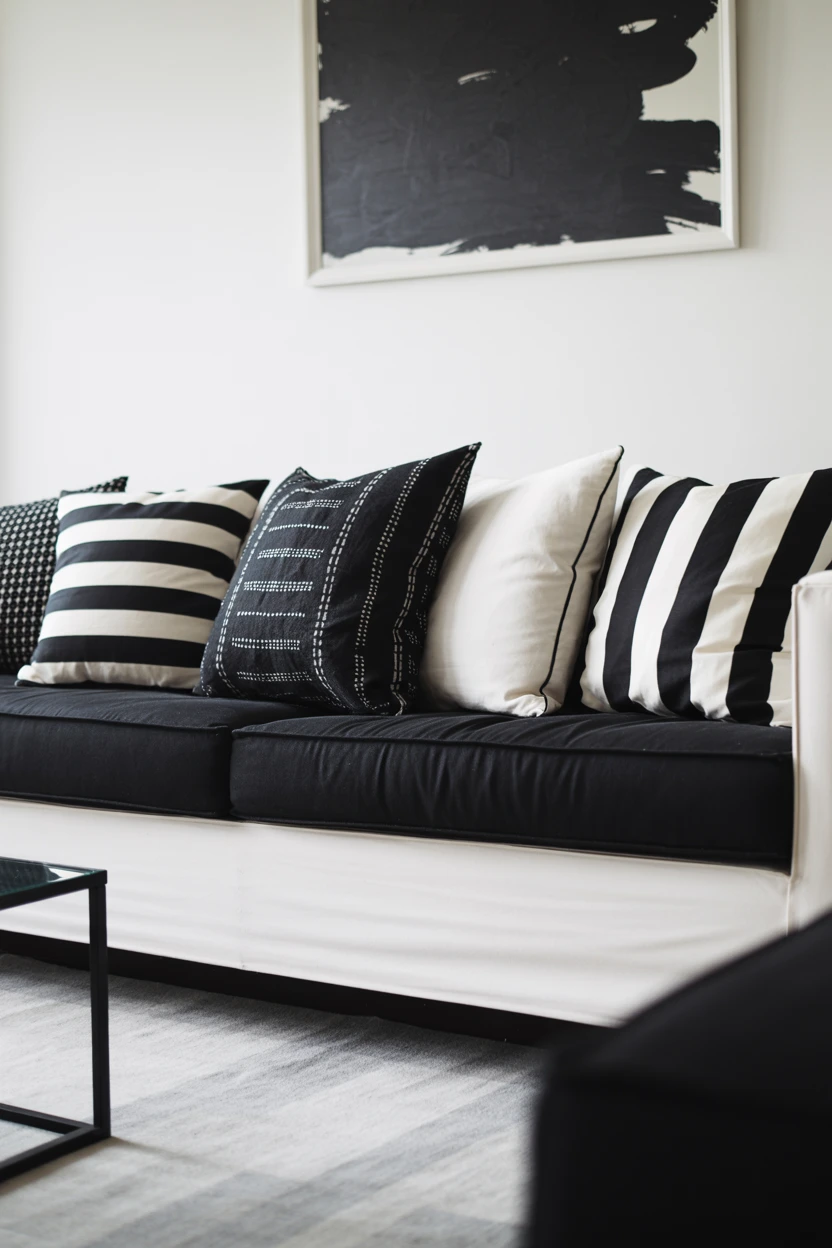 Use a High-Contrast Black and White Theme