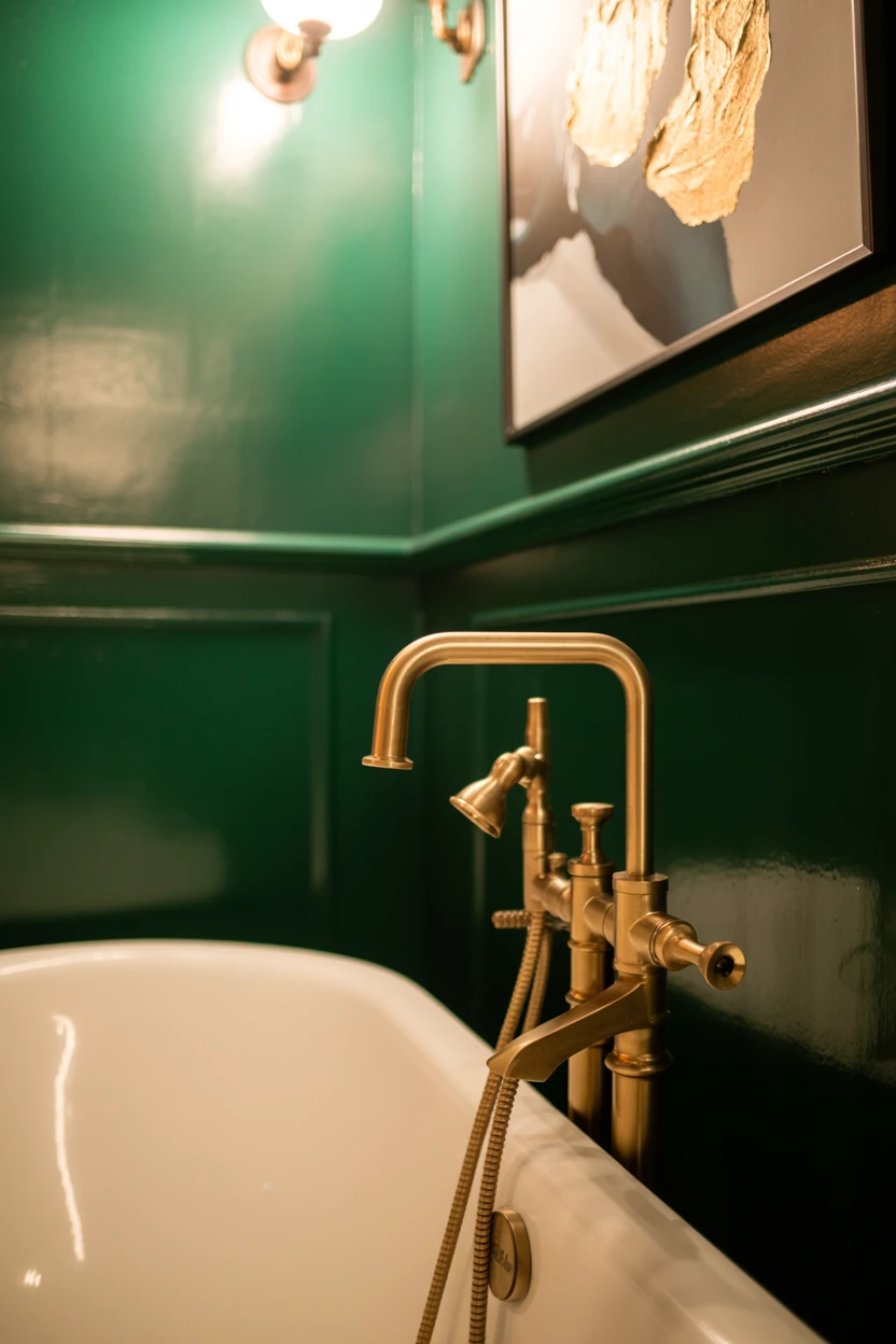 Walls in a Deep, Saturated Jewel Tone