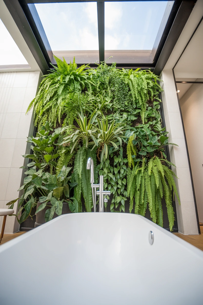 A Living Wall of Greenery