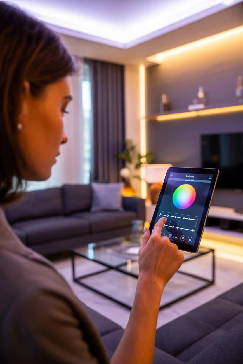 Smart Lighting for Mood Control