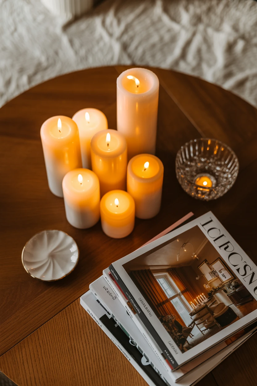 Candlelight Clusters (Electric or Real)