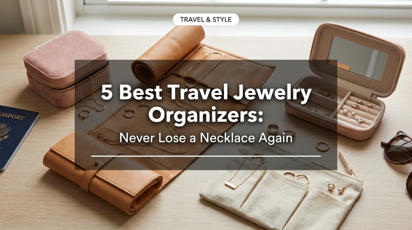 5 Best Travel Jewelry Organizers: Never Lose a Necklace Again