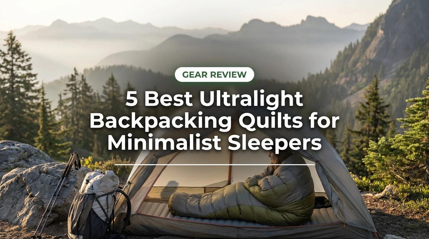 5 Best Ultralight Backpacking Quilts for Minimalist Sleepers