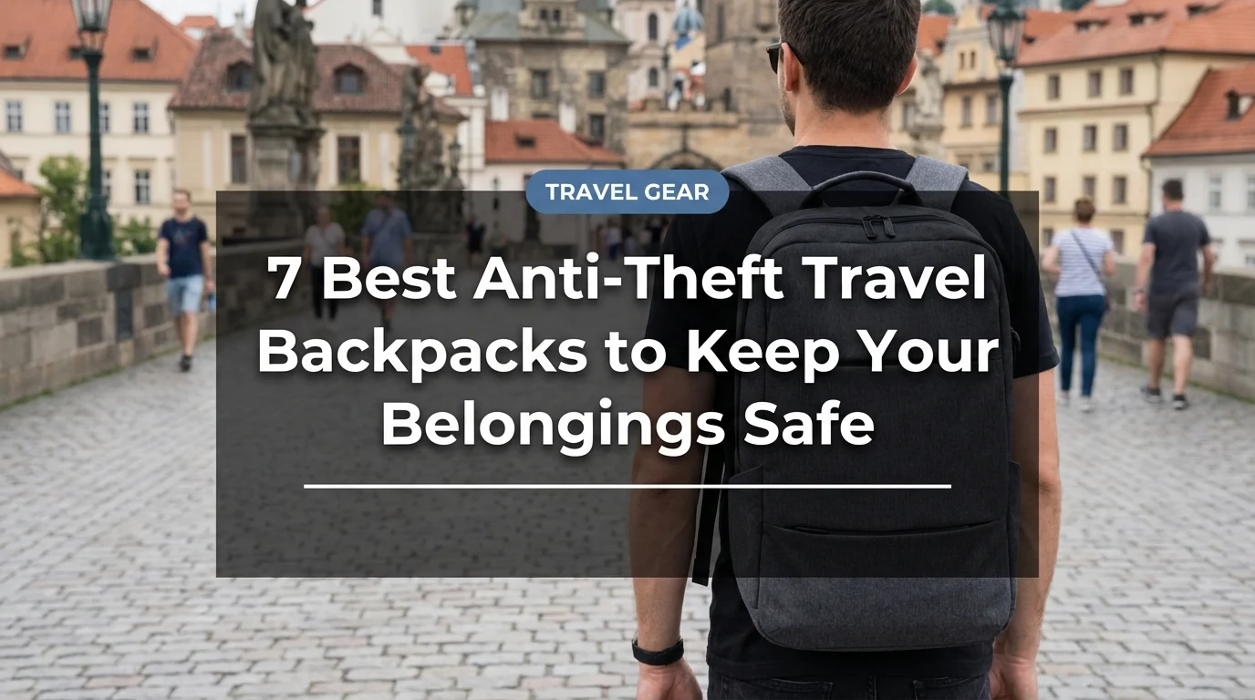 7 Best Anti-Theft Travel Backpacks to Keep Your Belongings Safe