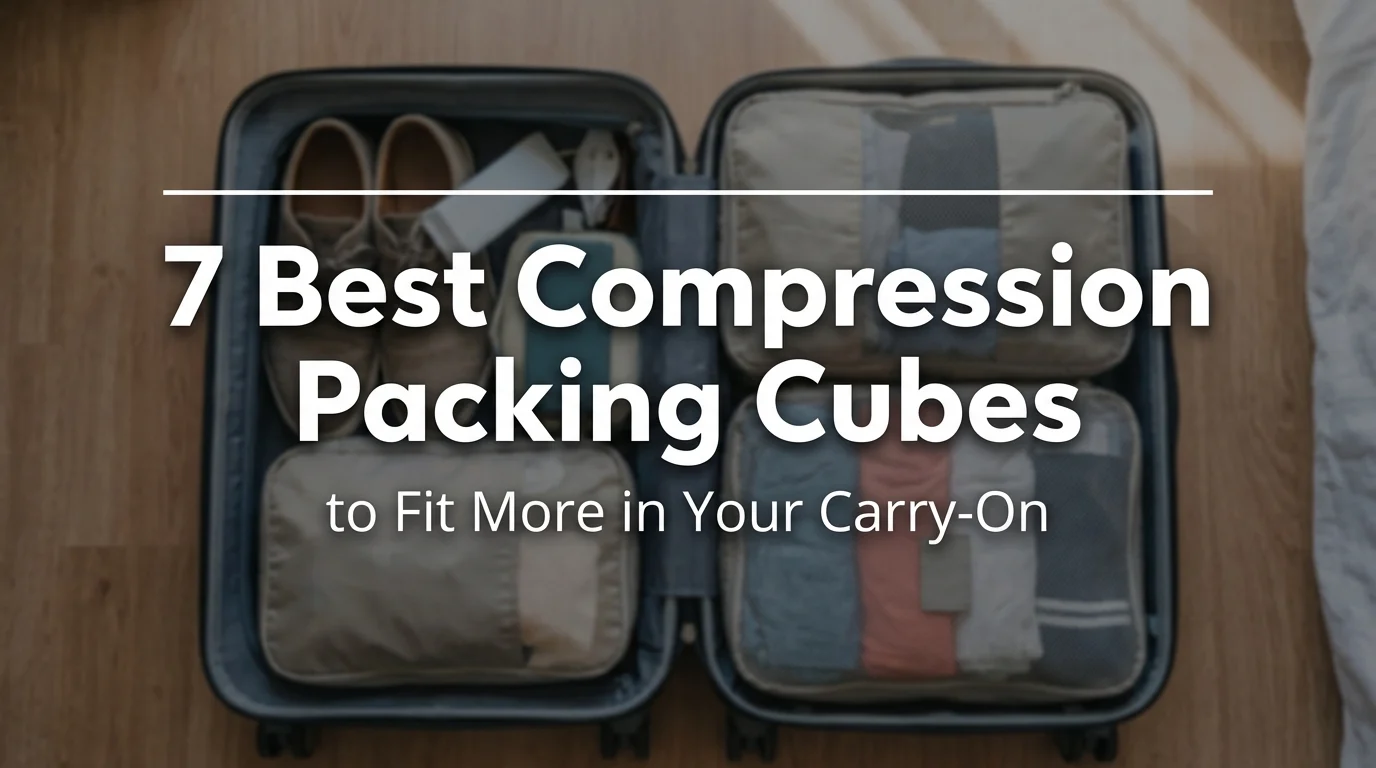 7 Best Compression Packing Cubes to Fit More in Your Carry-On