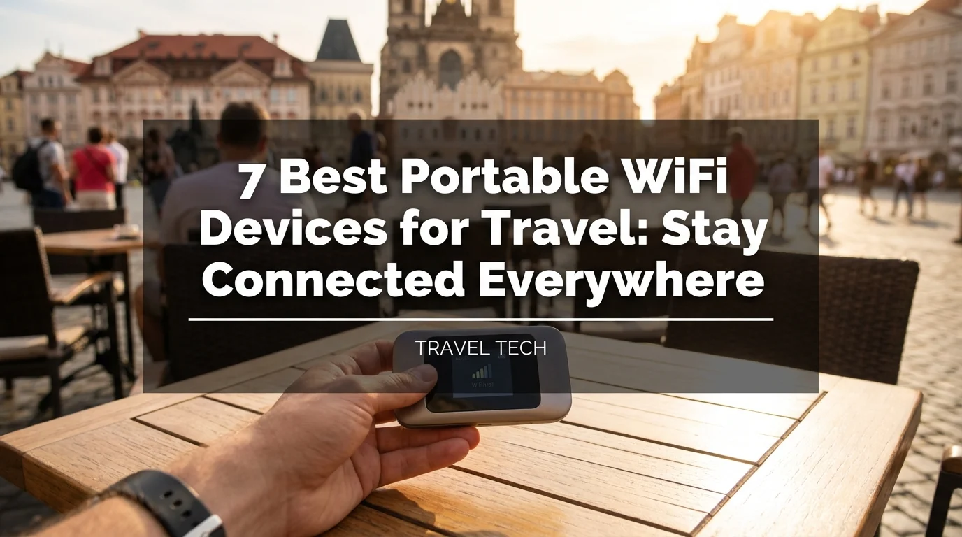 7 Best Portable WiFi Devices for Travel: Stay Connected Everywhere