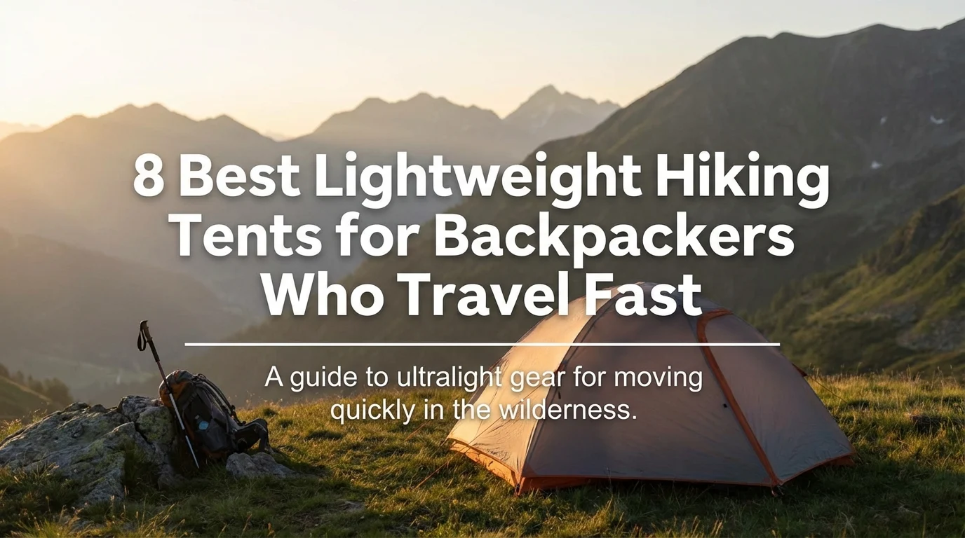 8 Best Lightweight Hiking Tents for Backpackers Who Travel Fast