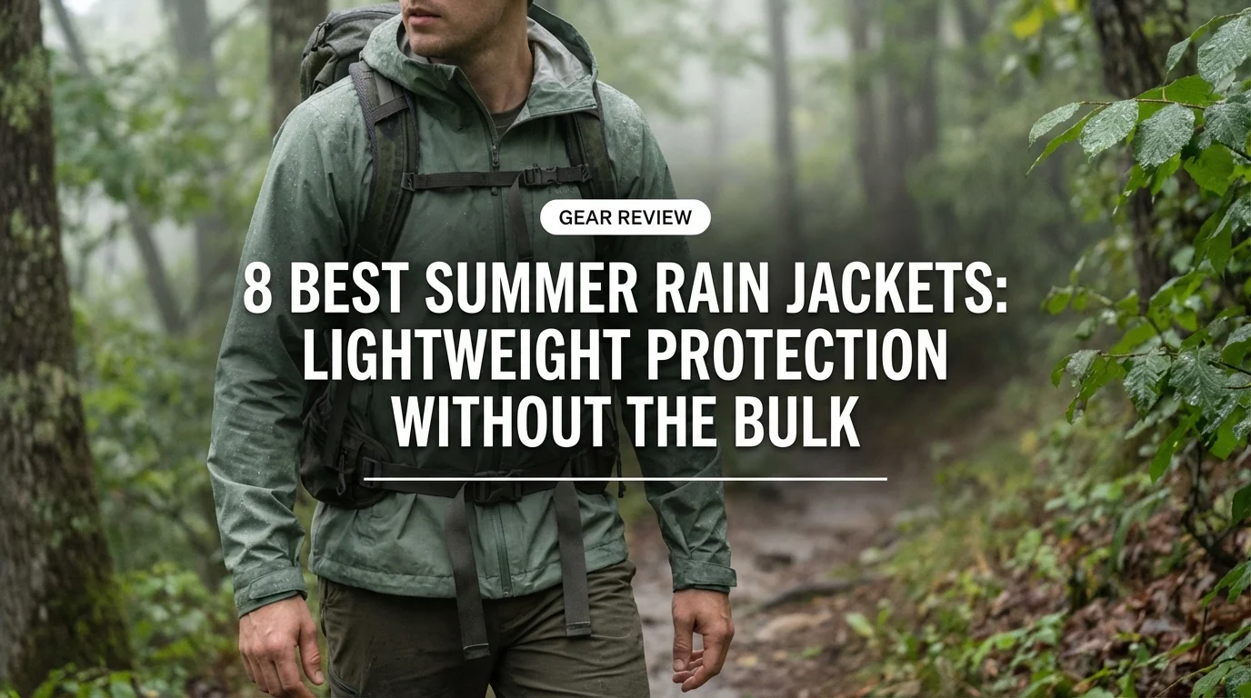 8 Best Summer Rain Jackets: Lightweight Protection Without the Bulk