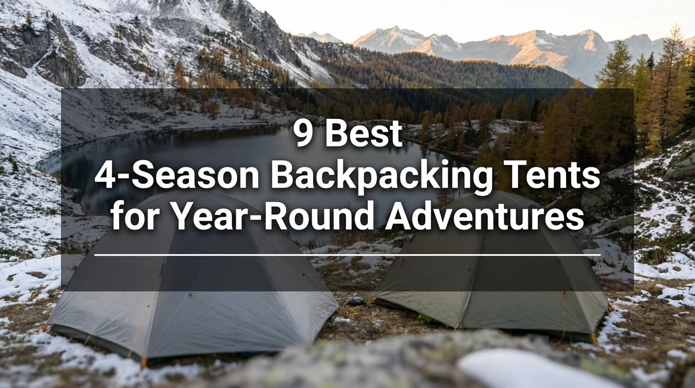 9 Best 4-Season Backpacking Tents for Year-Round Adventures