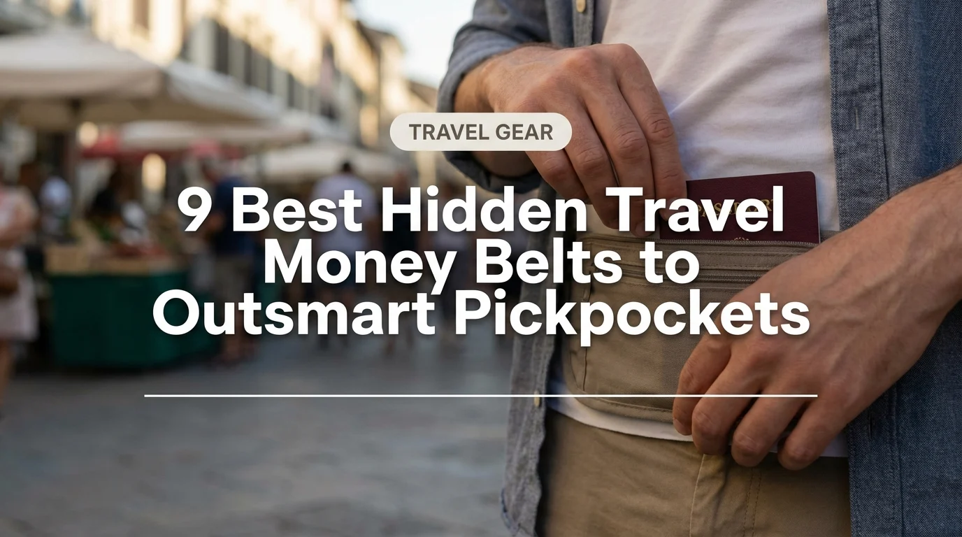 9 Best Hidden Travel Money Belts to Outsmart Pickpockets