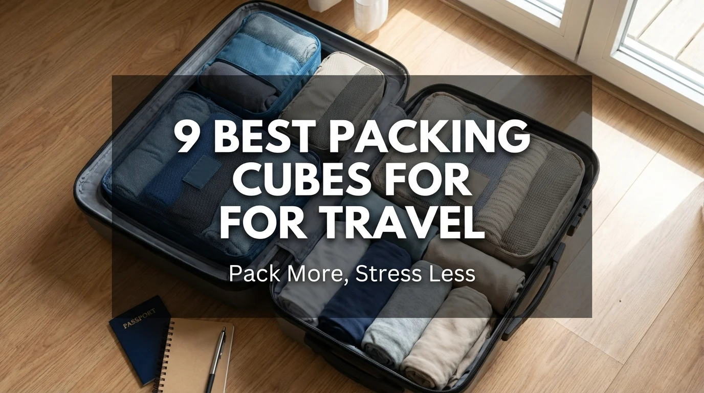 9 Best Packing Cubes for Travel: Pack More, Stress Less
