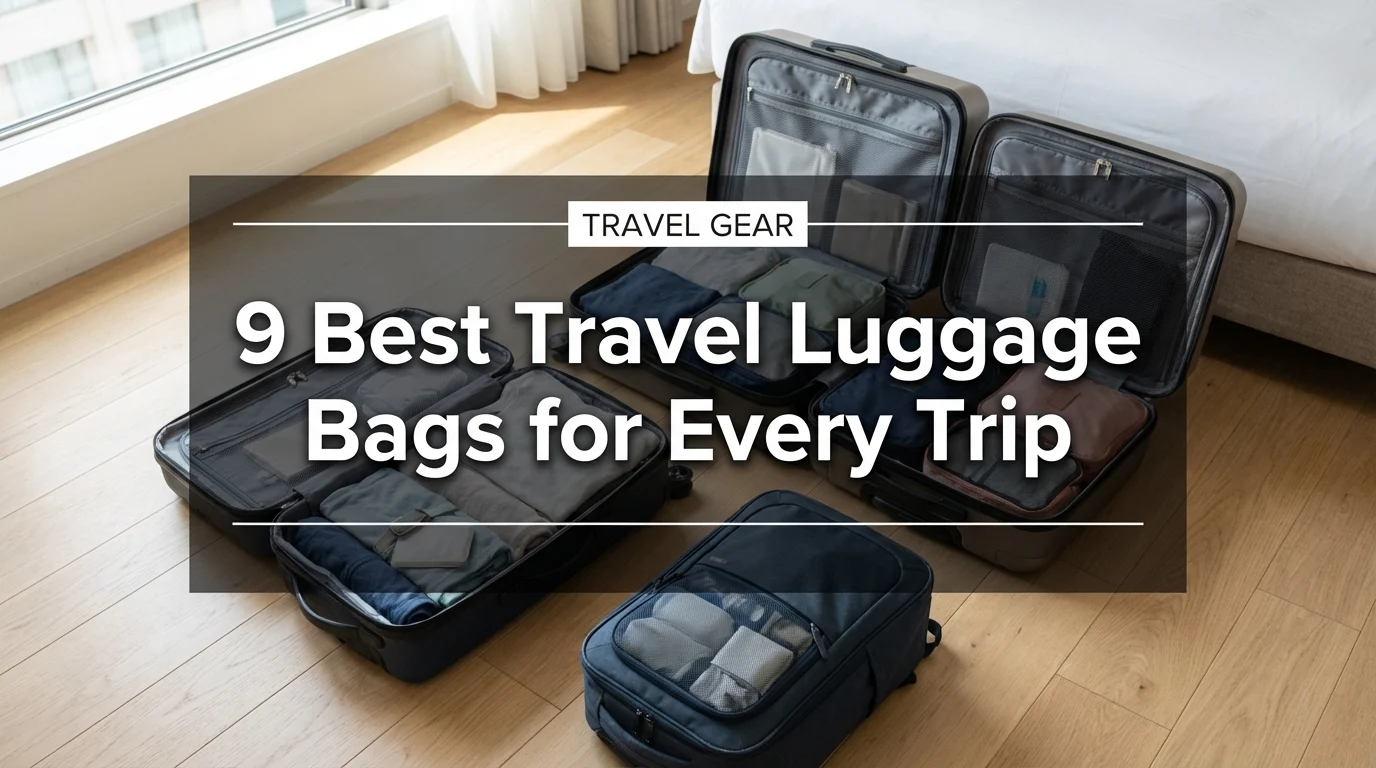 9 Best Travel Luggage Bags for Every Trip