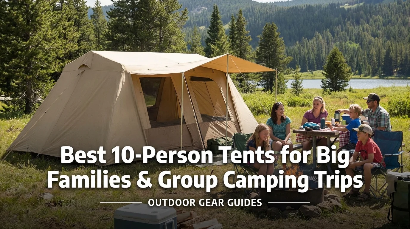 Best 10-Person Tents for Big Families & Group Camping Trips